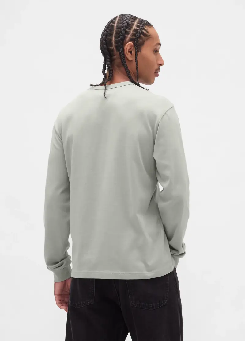 GAP T-shirt Uomo Beige 3499175 miniatura 2