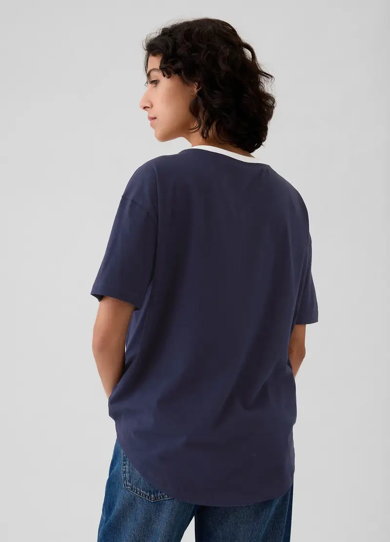 GAP T-shirt Donna Blu 1468018 miniatura 2