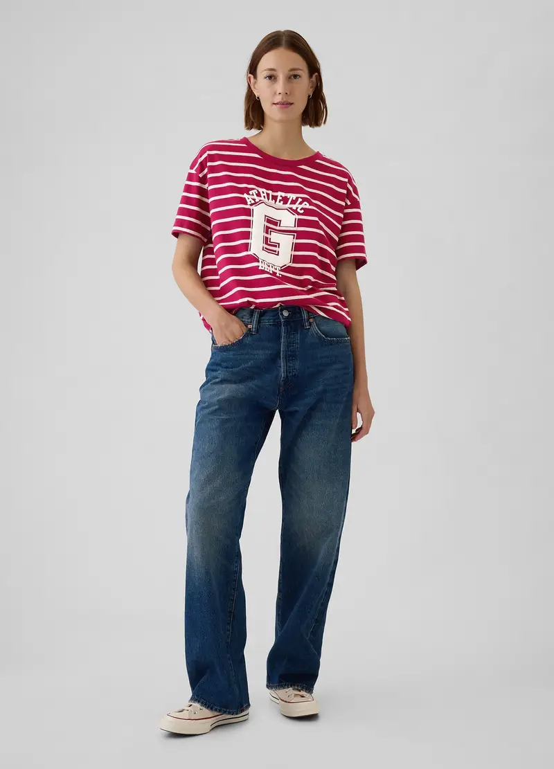 GAP T-shirt Donna Rosa 3978467 miniatura 2