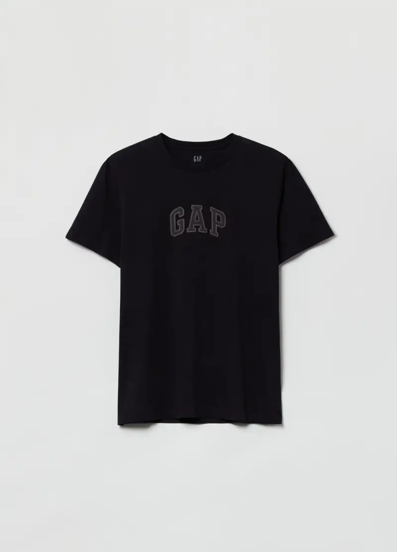 GAP T-shirt Uomo Nero 3409092 miniatura 2