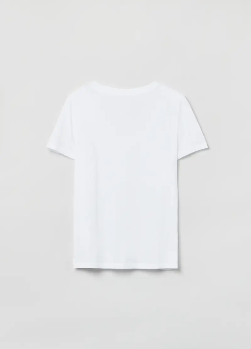 GAP T-shirt Donna Bianco 991386 miniatura 2