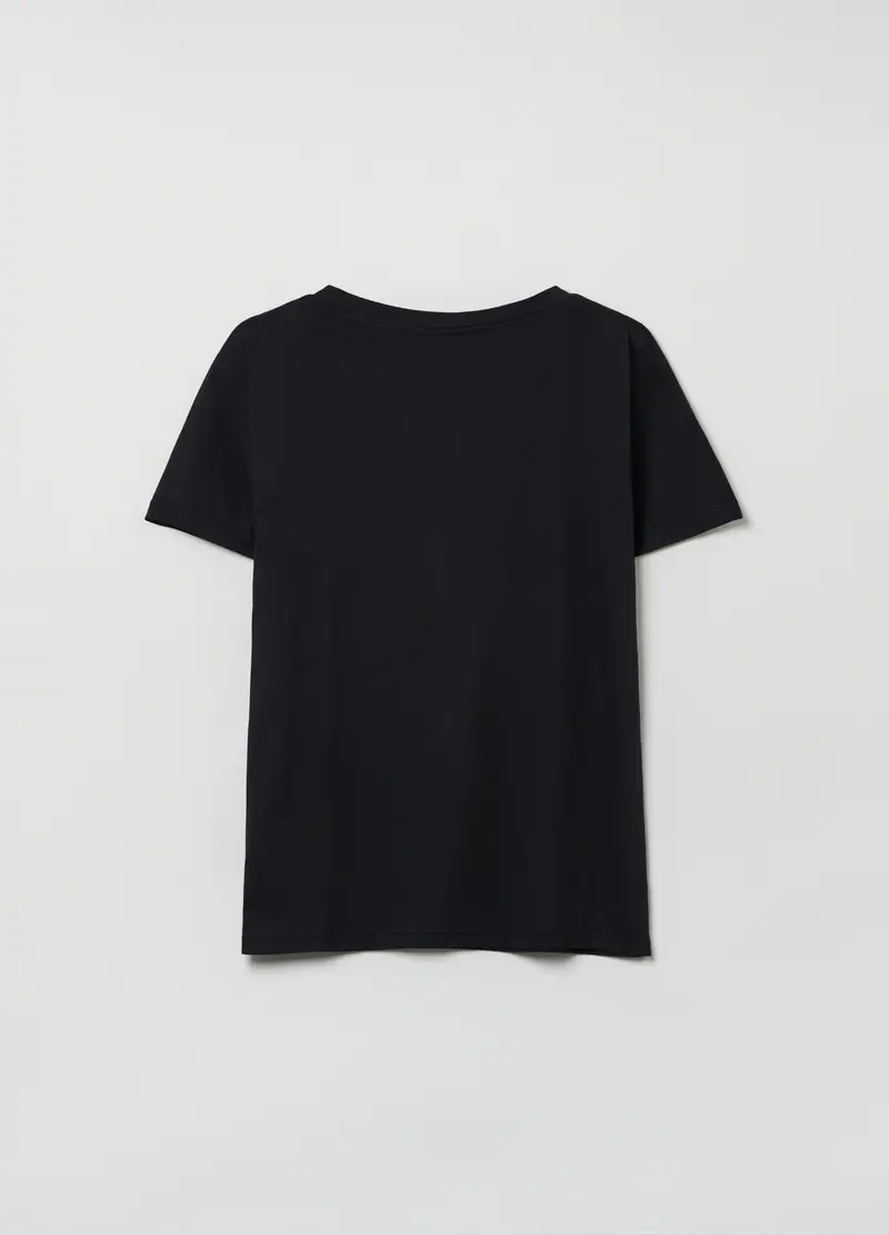 GAP T-shirt Donna Nero 991384 miniatura 2