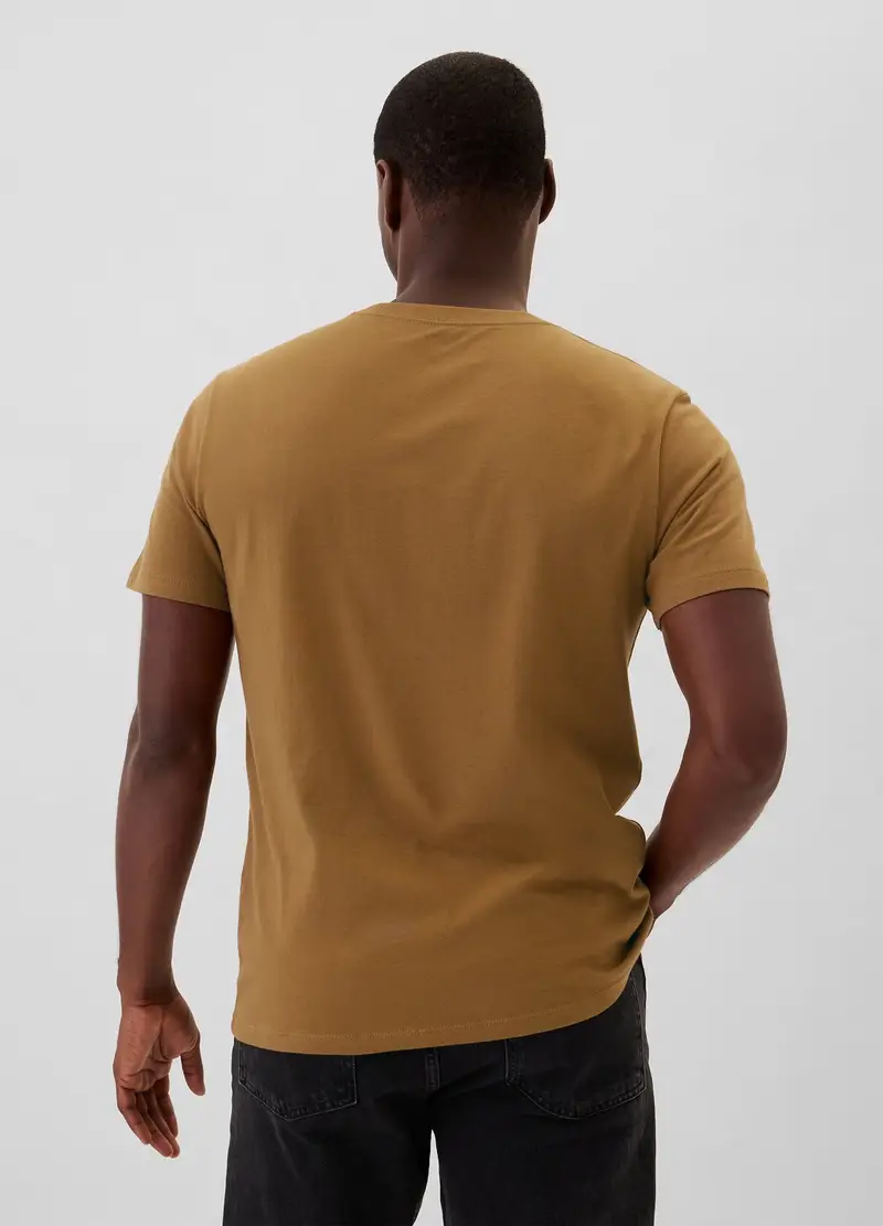 GAP T-shirt Uomo Giallo 975626 miniatura 2