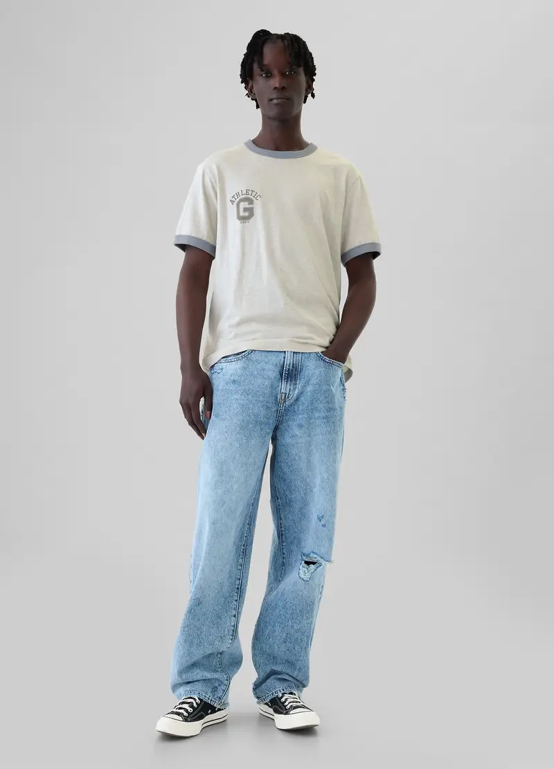 GAP T-shirt Uomo Grigio 2616560 miniatura 2