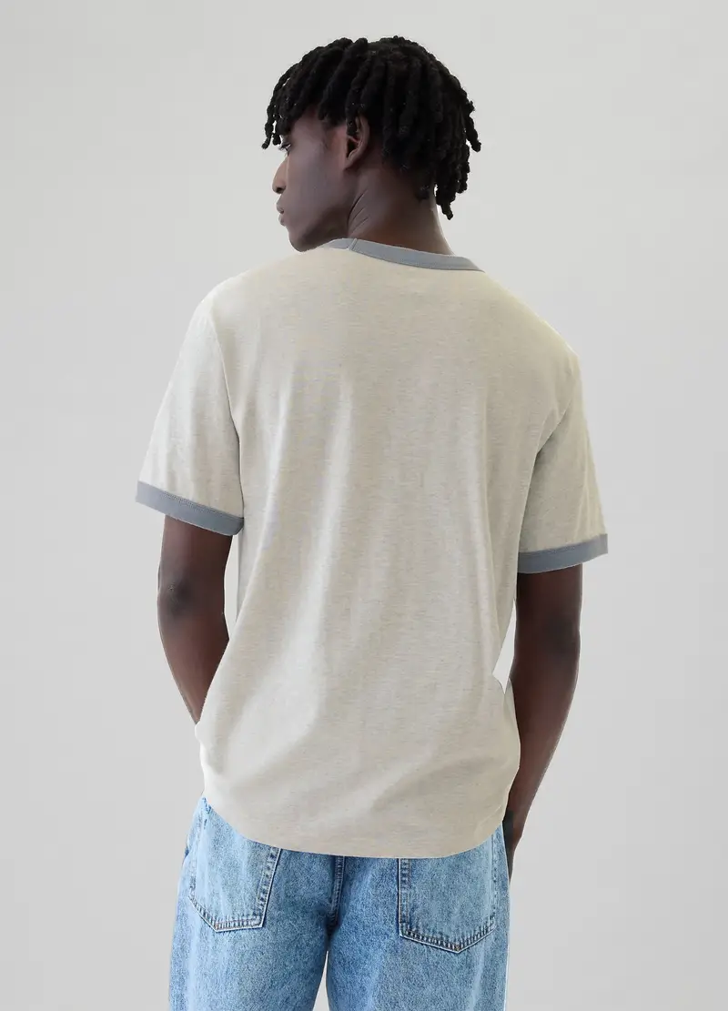 GAP T-shirt Uomo Grigio 2616560 miniatura 3