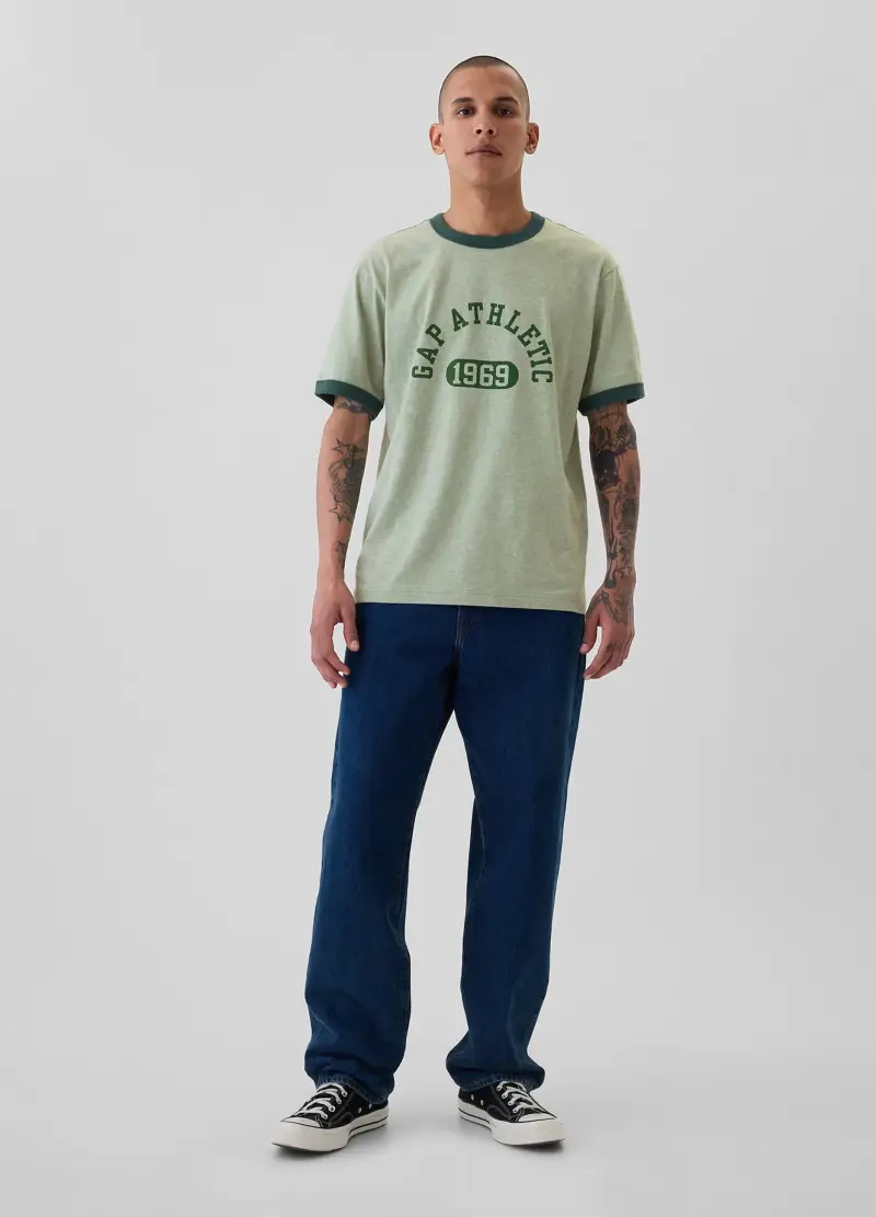 GAP T-shirt Uomo Verde 2616561 miniatura 2