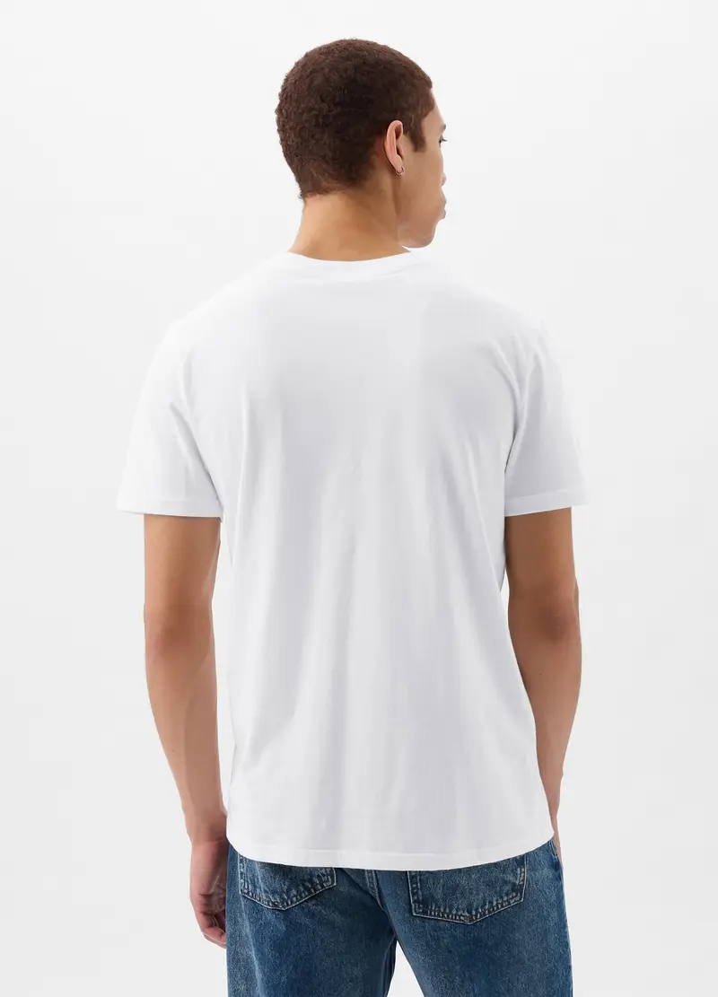 OVS T-shirt Uomo Bianco 975367 miniatura 3