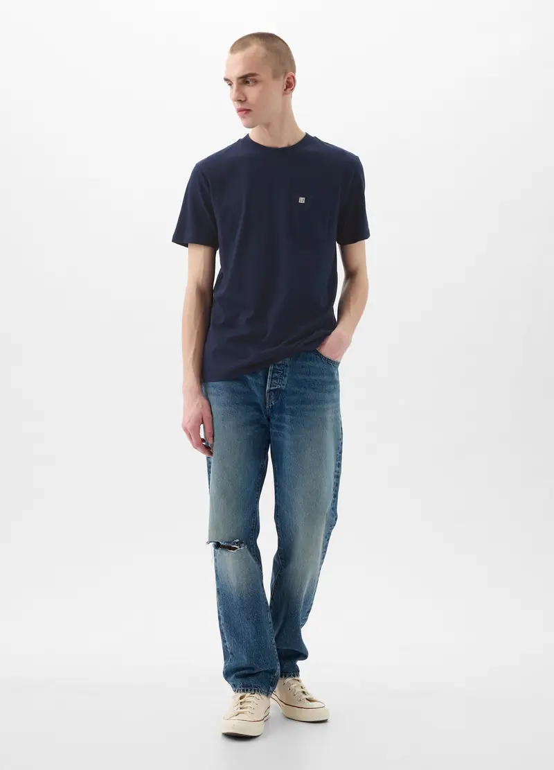 GAP T-shirt Uomo Blu 975364