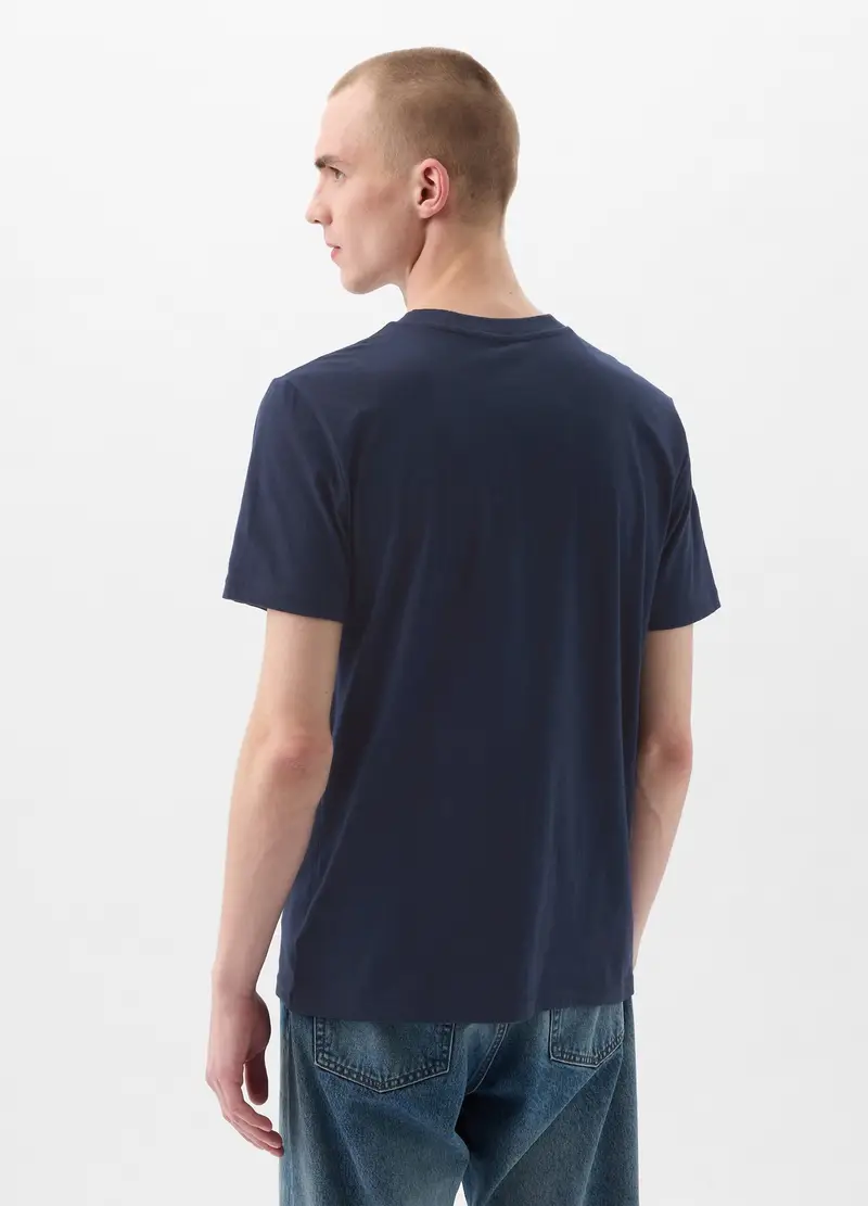 GAP T-shirt Uomo Blu 975364 miniatura 2