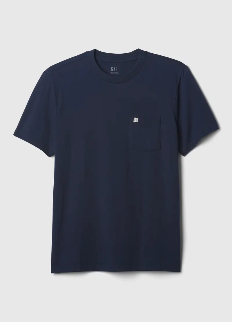 GAP T-shirt Uomo Blu 975364 miniatura 3