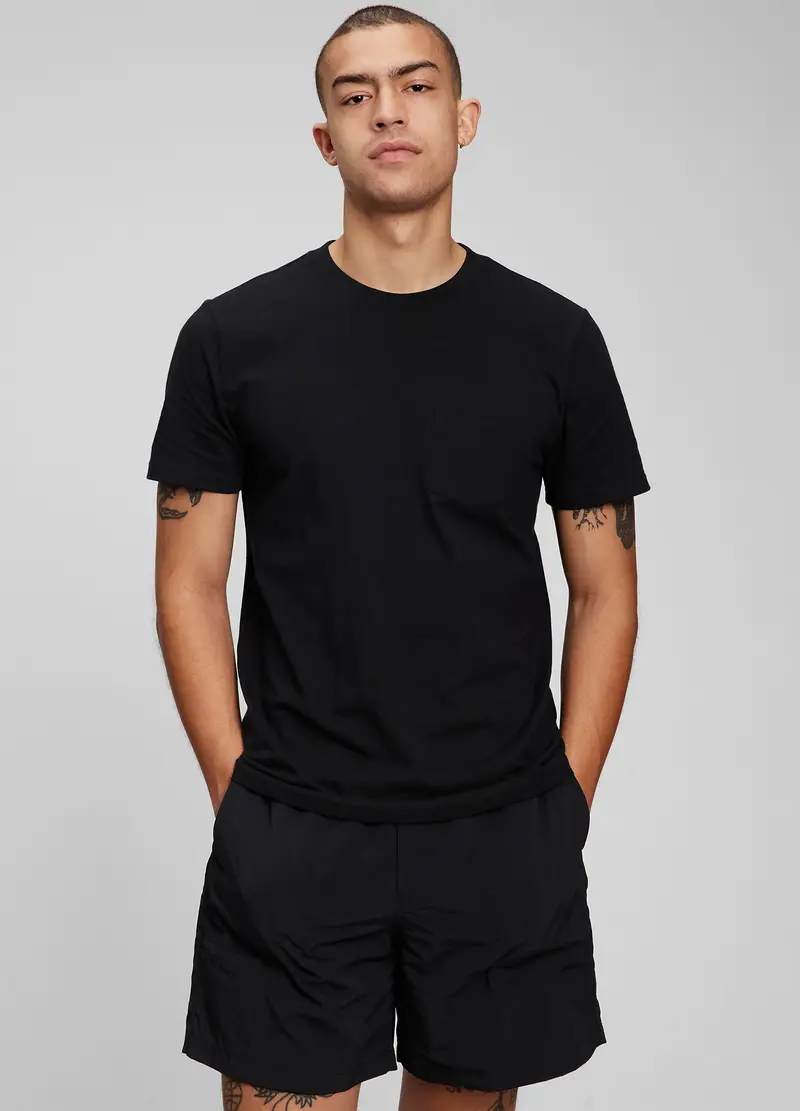 GAP T-shirt Uomo Nero 991442