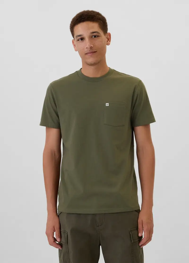 GAP T-shirt Uomo Verde 2346002