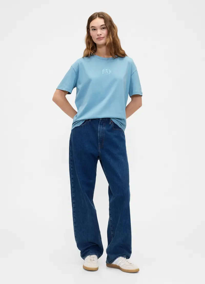 GAP T-shirt Donna Azzurro 3989774 miniatura 3