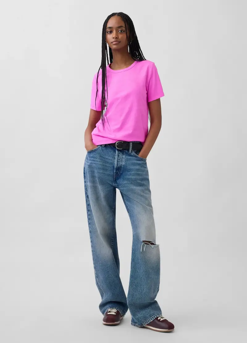 GAP T-shirt Donna Rosa 4315770 miniatura 2