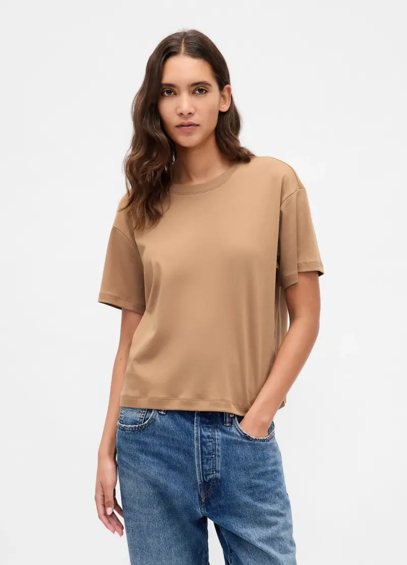 GAP T-shirt Donna Marrone 3425836