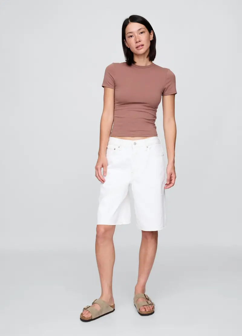 GAP T-shirt Donna Marrone 2616763 miniatura 2