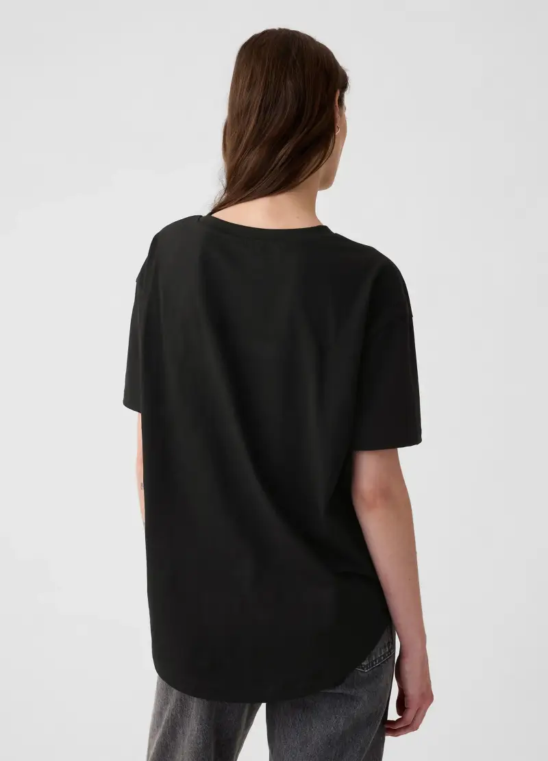 GAP T-shirt Donna Nero 2616761 miniatura 2