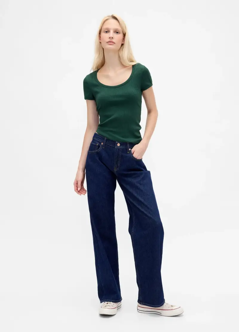 GAP T-shirt Donna Verde 3488913 miniatura 3