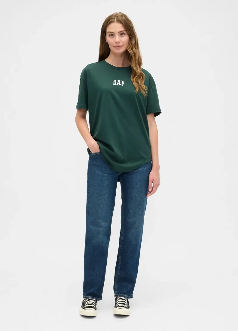 GAP T-shirt Donna Verde 3488908 miniatura 3