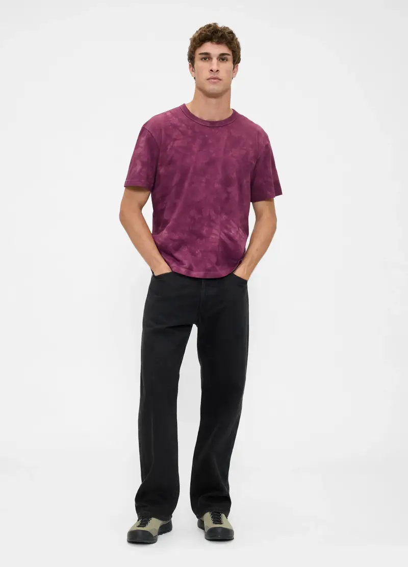 GAP T-shirt Uomo Viola 3488868 miniatura 3