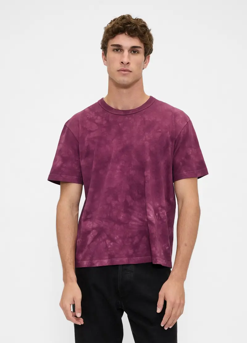 GAP T-shirt Uomo Viola 3488868