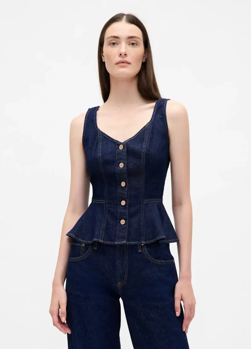 GAP Top Donna Denim 3488883