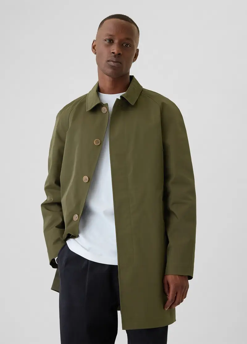 GAP Trench Uomo Verde 4022259
