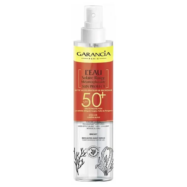 L'Eau Solaire Rouge Métamorphosante protezione solare SPF50+ 150ml