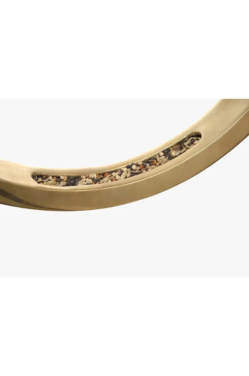 mangiatoia per uccelli Diamond Giallo miniatura 3