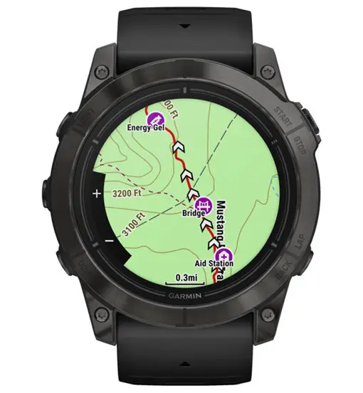 epix™ Pro 2 Sapphire Edition mm - orologio multifunzione Black