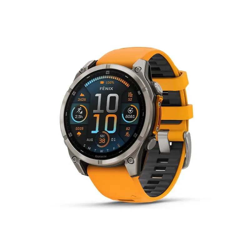 Fenix 8 Amoled 47 mm Grigio Arancio TU