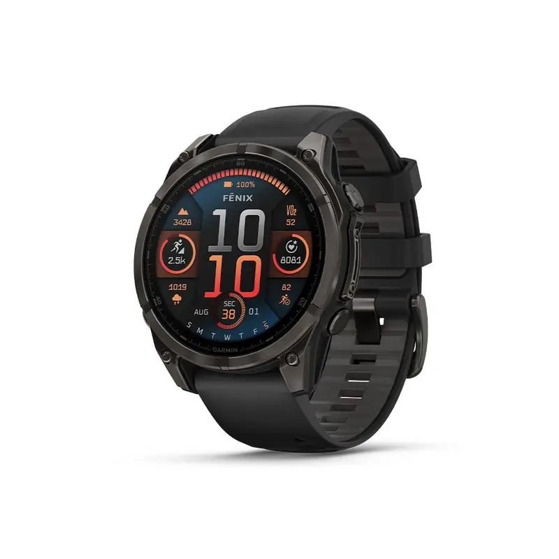Fenix 8 Amoled 47 mm Grigio Nero TU