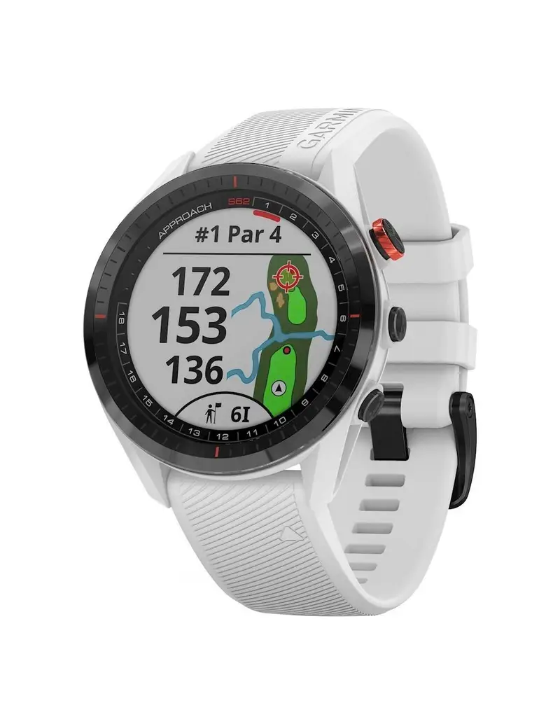 Orologio GARMIN APPROACH S62 GPS GOLF 010-02200-01 Bianco