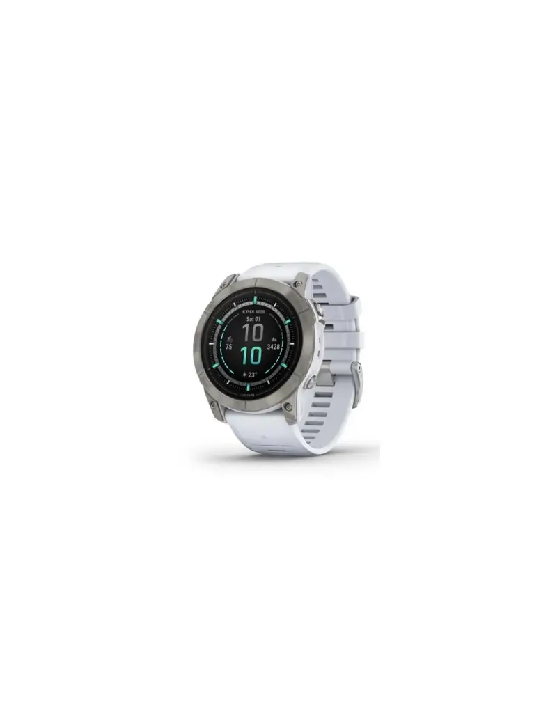 Orologio GARMIN Epix Pro 51MM 010-02804-11 Titanium Whitestone