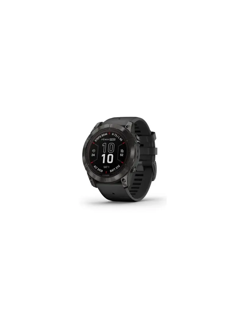 Orologio GARMIN Fenix 7X Pro Sapphire Solar Edition 010-02778-11 Titaniuam Carbon Grey Black