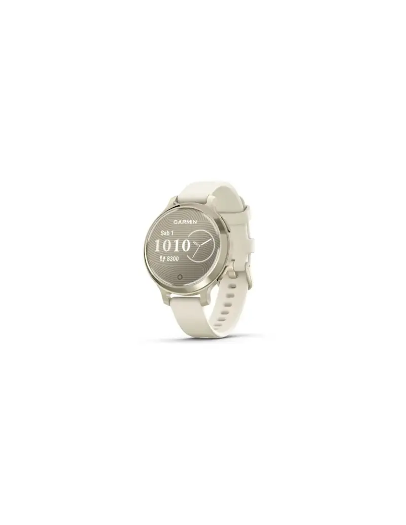 Orologio GARMIN Lily 2 Active 010-02891-00 Lunar Gold con cinturino in silicone Bone