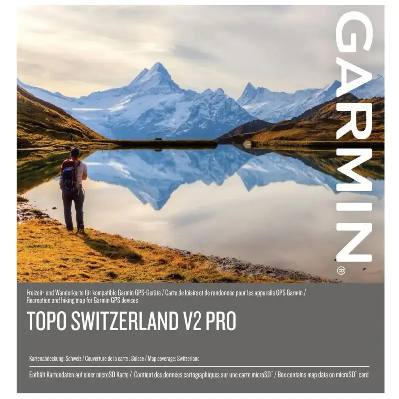 Scheda Garmin Topo Switzerland v2 Pro,download voucher