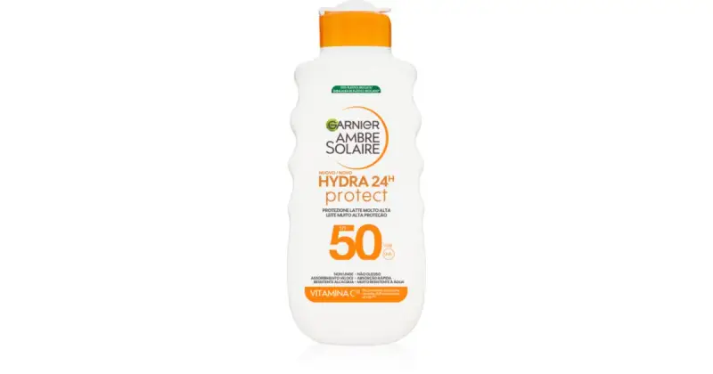 Ambre Solaire Hydra Protect latte abbronzante SPF 50 175 ml