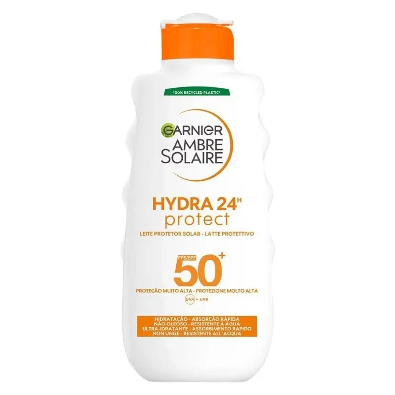 Garnier Ambre Solaire - Hydra24h Protect Latte protettivo 200 ml - SPF50+