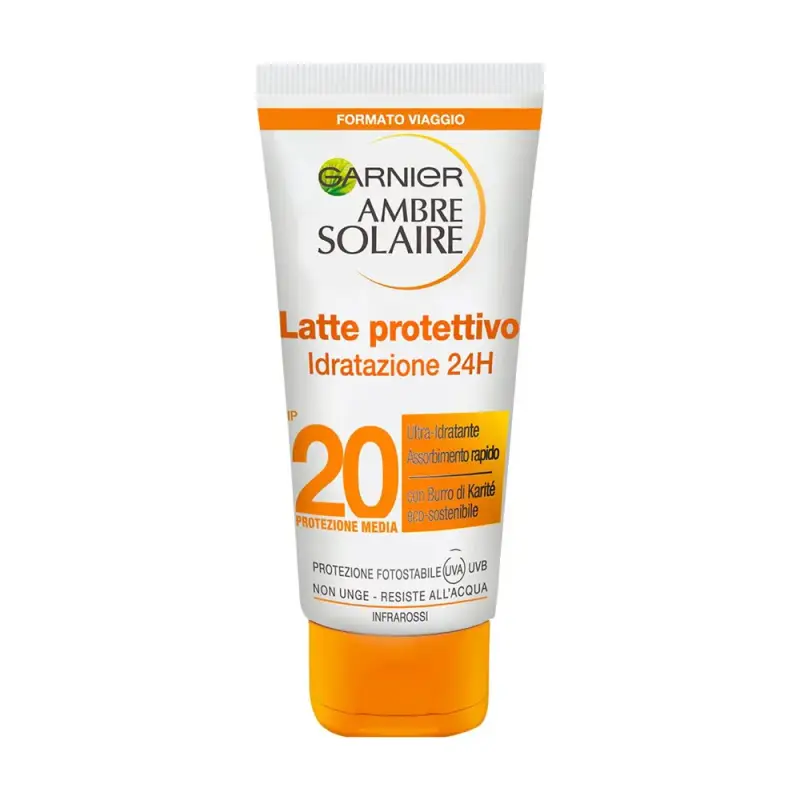 Ambre Solaire - Latte Protettivo Protezione Dagli Elementi Crema Solare Lozione SPF 20 50 ml