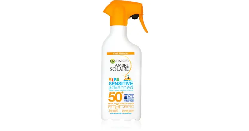 Ambre Solaire Sensitive Spray SPF 50 Crema solare per il corpo bambini 270 ml