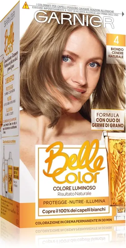 Belle Color Belle Color tinta permanente per capelli colore Biondo Cenere Naturale