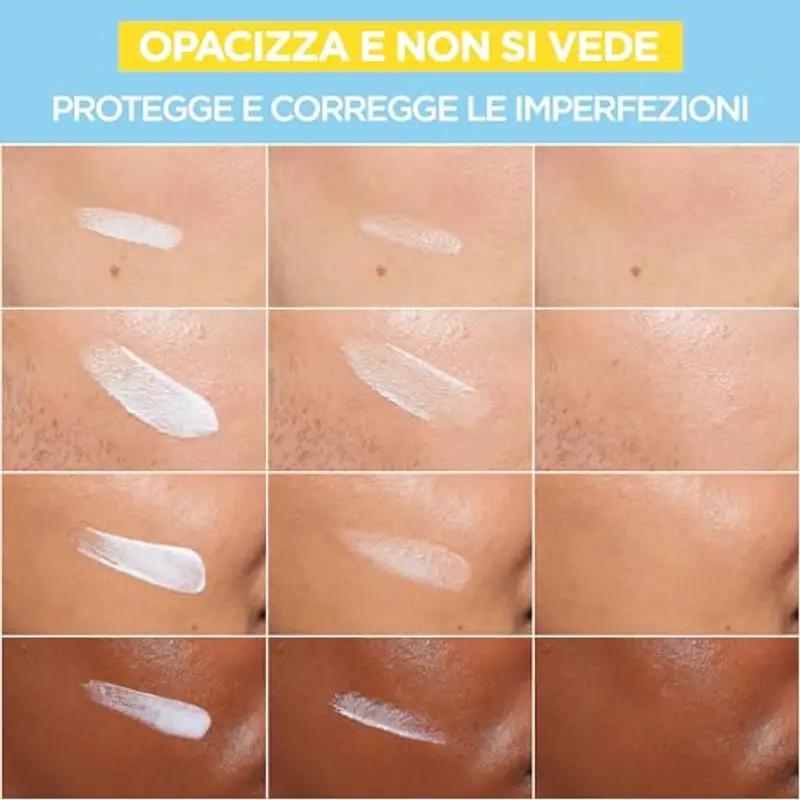 Garnier Fluido Anti-UV Con BHA e Niacinamide, SPF50+, Invisibile e Opaco, Anti-Imperfezioni, Protegge dai Danni Solari miniatura 3