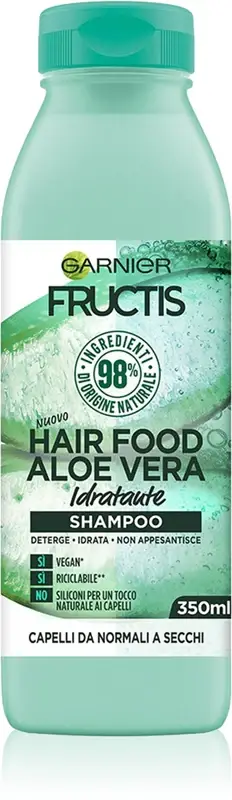 Fructis Aloe Vera Hair Food shampoo idratante per capelli normali e secchi 350 ml
