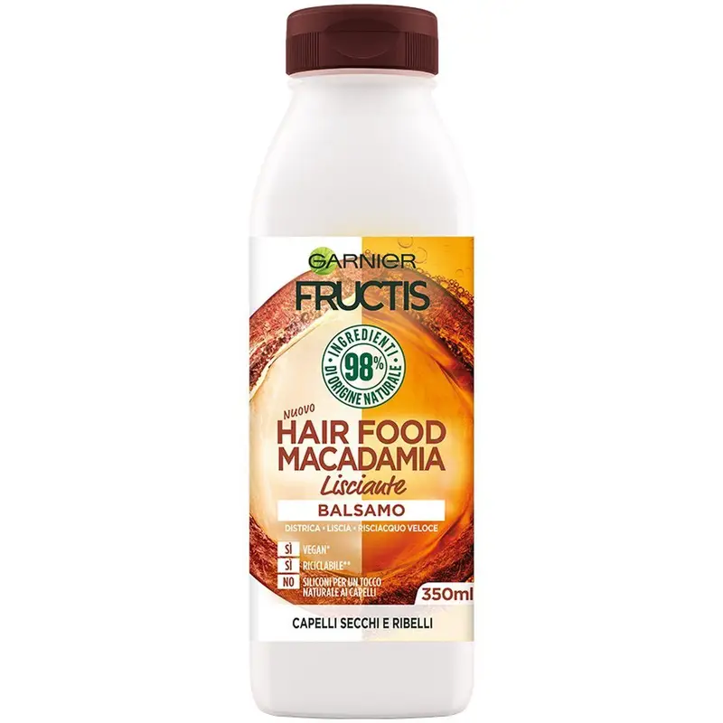 Garnier Fructis Balsamo Hair Food Macadamia - 350 ml