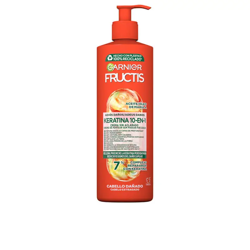 Fructis Cheratina 10-in-1 Crema Senza Risciacquo 400ml