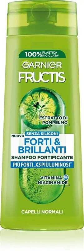 Fructis Forti & Brillanti shampoo per capelli luminosi 250 ml