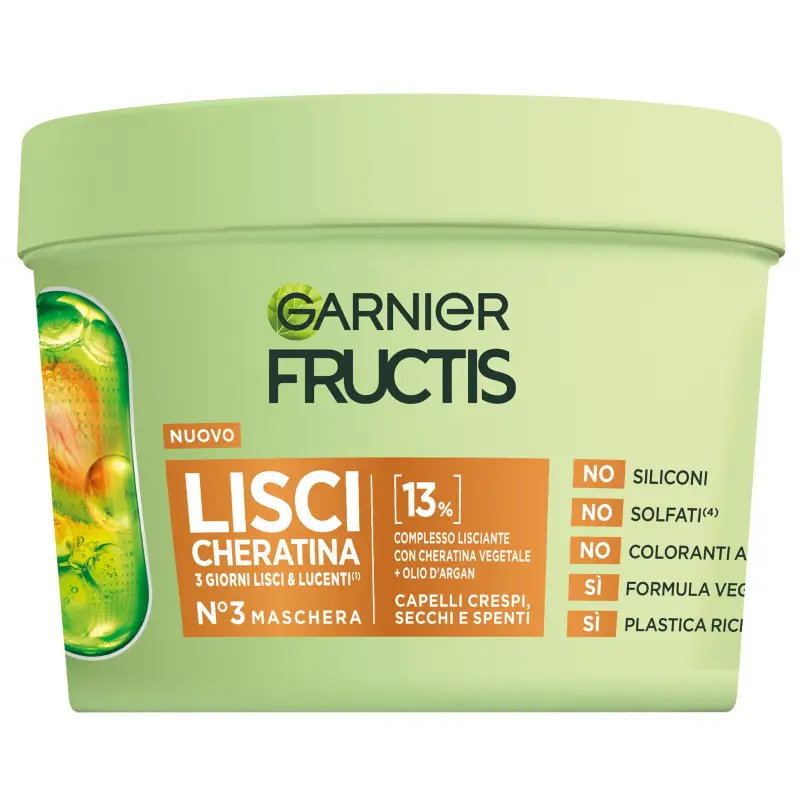 Fructis Fructis Lisci Cheratina Maschera - Capelli lisci