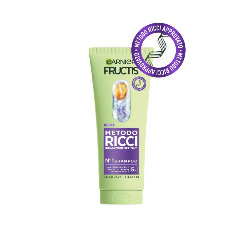 Fructis Fructis Metodo Ricci Shampoo - Shampoo capelli ricci,Capelli ricci