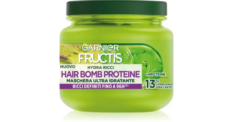Fructis Hydra maschera idratante per capelli mossi e ricci 320 ml